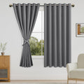 DWCN Grey Blackout Curtains for Bedroom by DWCN