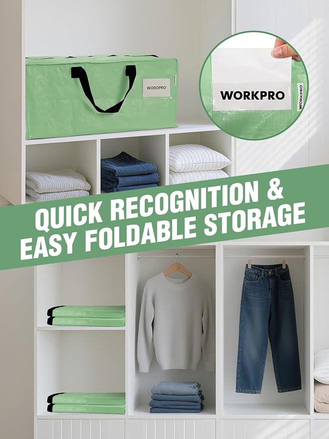 WORKPRO 2 Pack Extra Large Moving Bags - Image 7