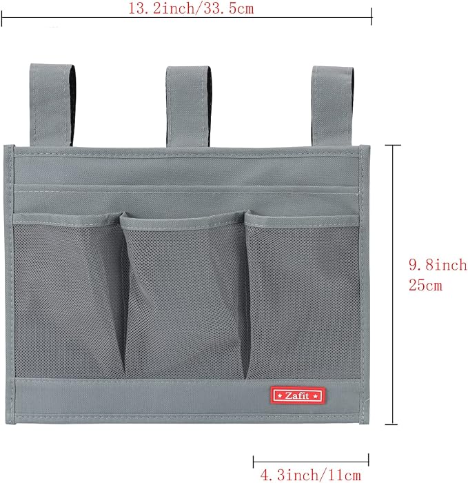Zafit Hanging Bedside Caddy, Bedside Storage Organizer - Image 4