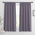 RYB HOME Blackout Curtains for Bedroom Living Room Nursery 63 inches Long | by RYBHOME