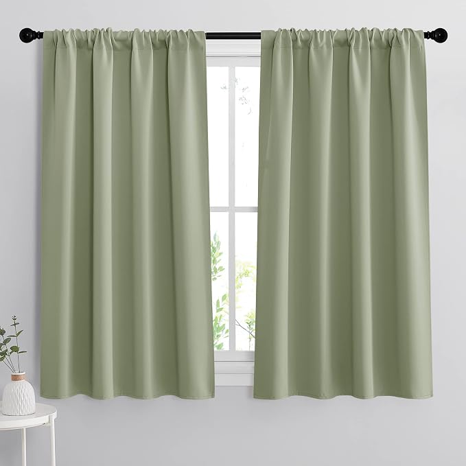 RYB HOME 54 inch Blackout Curtains by RYBHOME