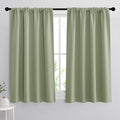 RYB HOME Small Window Curtains 45 inches Length by RYBHOME