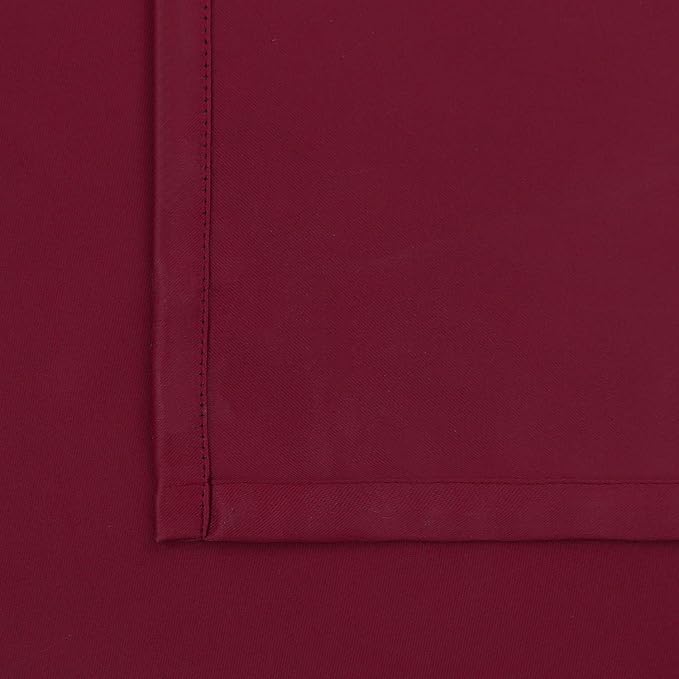 BGment Burgundy Blackout Curtains 84 Inch Long - Image 7