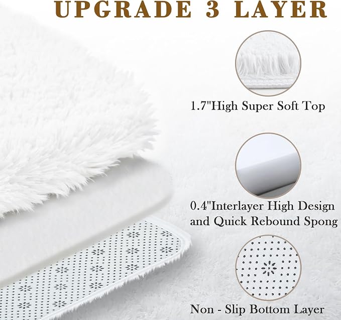 4x6 Area Rugs for Bedroom, Indoor Aesthetic Small Rug for Living Room Bedroom - Image 4