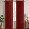 Deconovo Blackout Curtains for Bedroom, Living Room Curtains 84 Inches Long | by Unknown