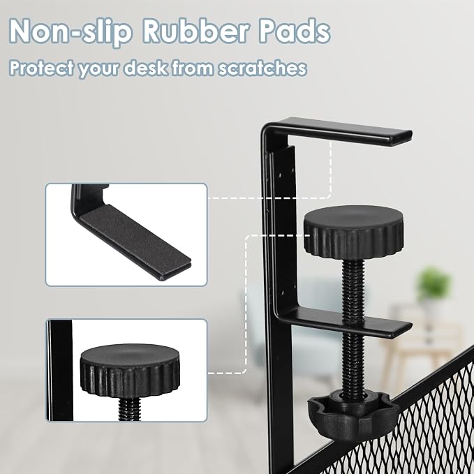 Cable Management, Cable Tray | No Drill Under Desk Cable Management Tray - Image 3