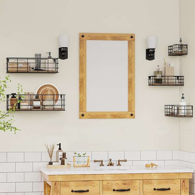 Fixwal Wire Frame Floating Shelves - Image 5
