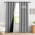 NICETOWN 100% Blackout Window Curtains 84 inches Long 2 Panels Set, Thermal by NICETOWN