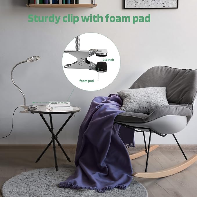 Glorious-LITE Clip on Light 36 LED Eye Caring Reading Light - Image 4