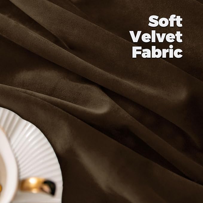 BGment 96 Inch Velvet Blackout Curtains - Image 5