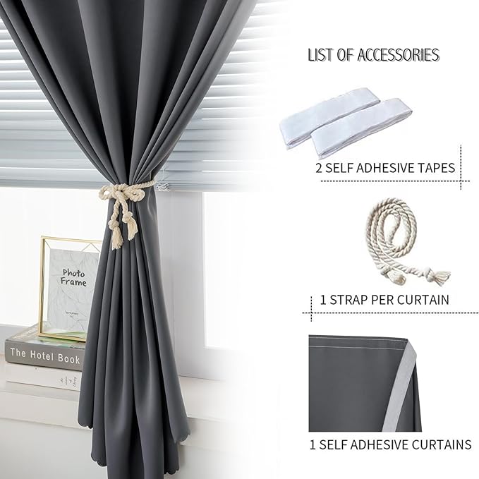 Instant Blackout Window Curtain - Image 2