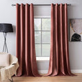 MIULEE Velvet Curtains Dusty Rose Pink 52 x 108 Inch Length Set of 2 | Extra by MIULEE
