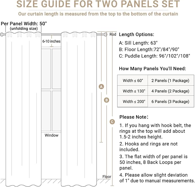 Linen Textured Total Blackout Curtains - Image 9