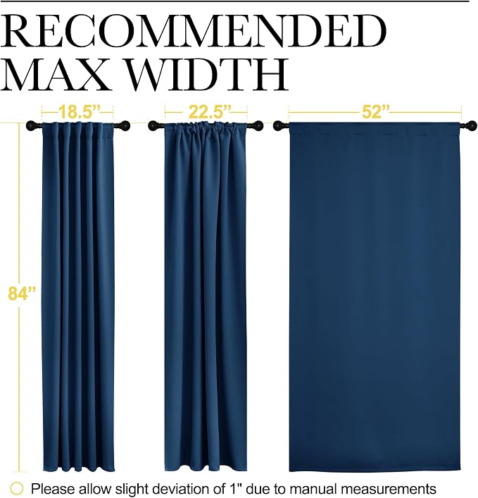NICETOWN Blackout Curtains Window Drapes - Image 7