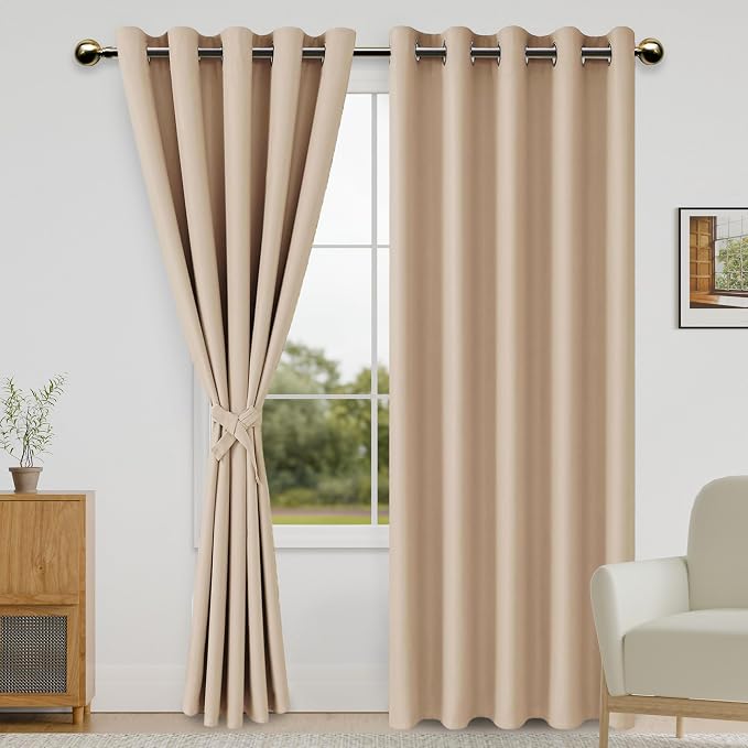 DWCN Blackout Curtains for Bedroom by DWCN
