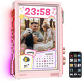 Divoom Times Frame-10.1" WiFi Digital Picture Frame with 64GB, Free App with No Subscription Fees, Supports Uploading Photos/Videos/Calendars/Weather/Sports Scores and Various AI DIY Content