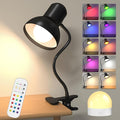 Clip-on Reading Lamp Rechargeable Cordless Desk Lamp by Lamptobe