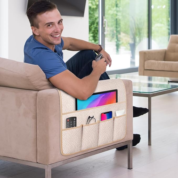 Remote Control Holder Couch Caddy, Armchair Caddy - Image 2