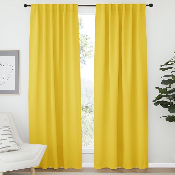 NICETOWN Blackout Curtain Panels Window Draperies by NICETOWN