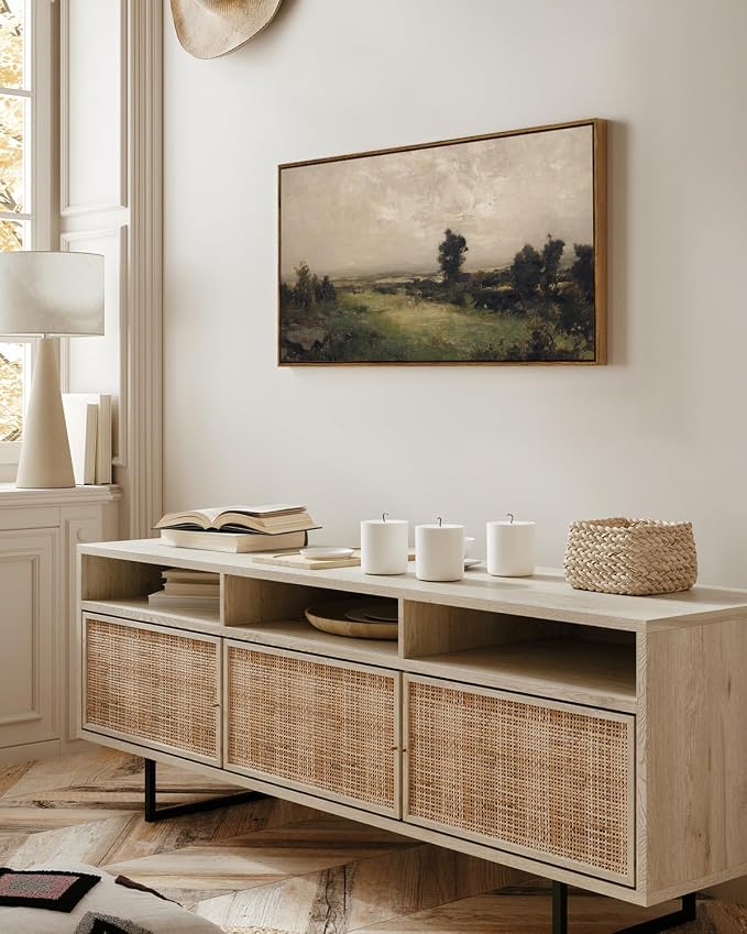 InSimSea Extra Large Framed Vintage Wall Art, Living Room Country Farmhouse - Image 4