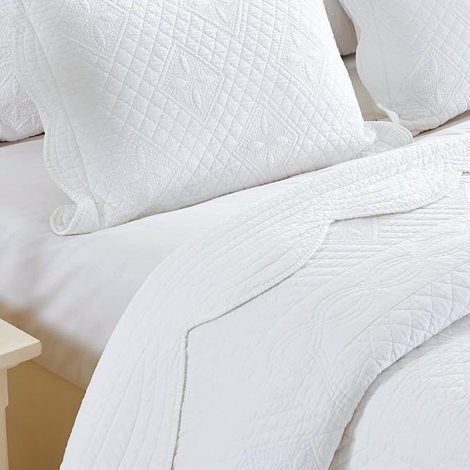 Calla Angel Sage Garden Luxury Pure Cotton Quilt - Image 9