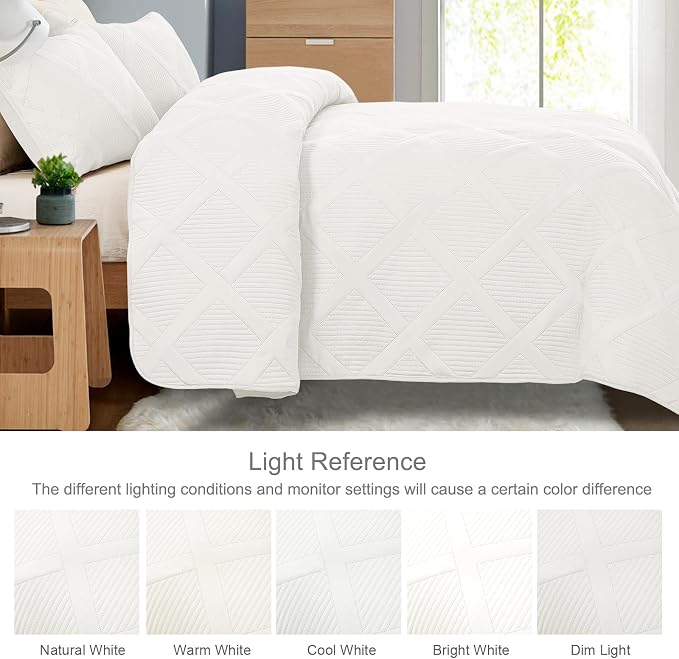 Exclusivo Mezcla Quilt King Size, Modern Striped Pattern, Lightweight Bedding - Image 3