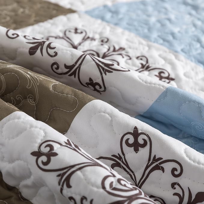 Etwel Lightweight King Size Quilt Set - Image 9