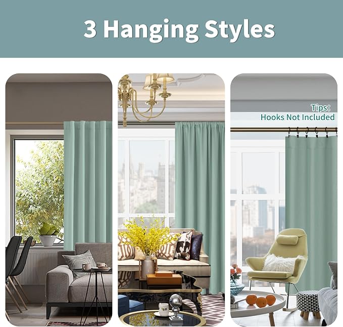 BGment 78 Inch Blackout Curtains - Image 3