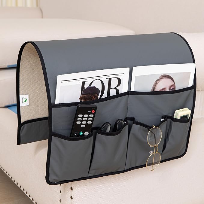 HAOMAIJIA Sofa Armrest Organizer, Remote Control Holder by HAOMAIJIA
