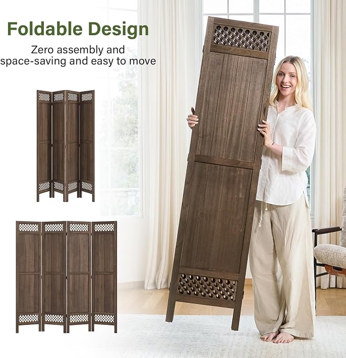 Privacy Screen Room Divider Panel - Image 3