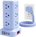 Extension Cord with Multiple Outlets, SMALLRT Power Strip Tower, Outlet by SMALLRT