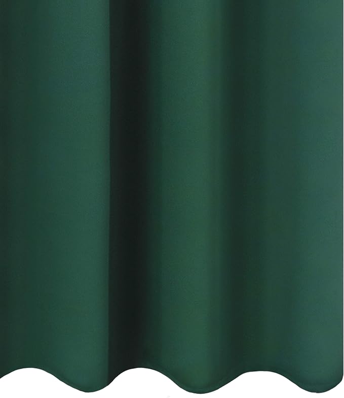 Blackout Curtains 52 x 45 inch/Green Curtains Set of 2 Panels/Thermal Insulated - Image 9