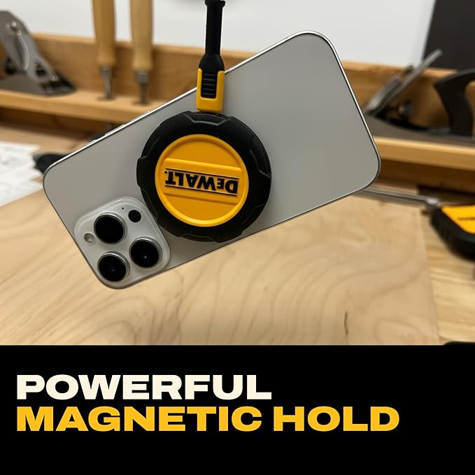 DEWALT Magnetic Phone Holder for Car Kit, Heavy Duty Wireless Charger, Vent Mount, Dash Mount, Charging Mounted Holders Cell Phone Holders for Your Car Accessories for Women Men for iPhone 17 16 15 14