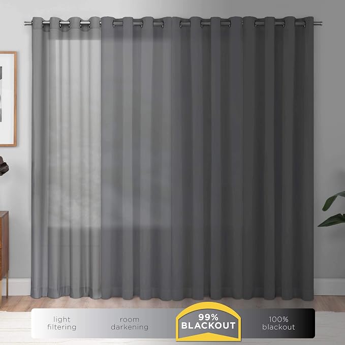 Eclipse Kendall Blackout Rod Pocket Curtain - Image 2