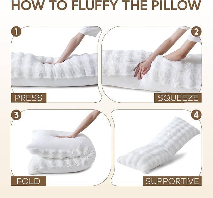 DOWNCOOL Premium Large Body Pillow Insert - Image 7