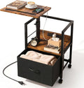 Faesun Swivel Lift Top Nightstand by Faesun
