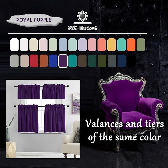 Room Darkening Window Curtain Panels - Image 3