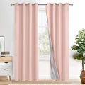 XWZO 100% Blackout Curtains 2 Panels by XWZO