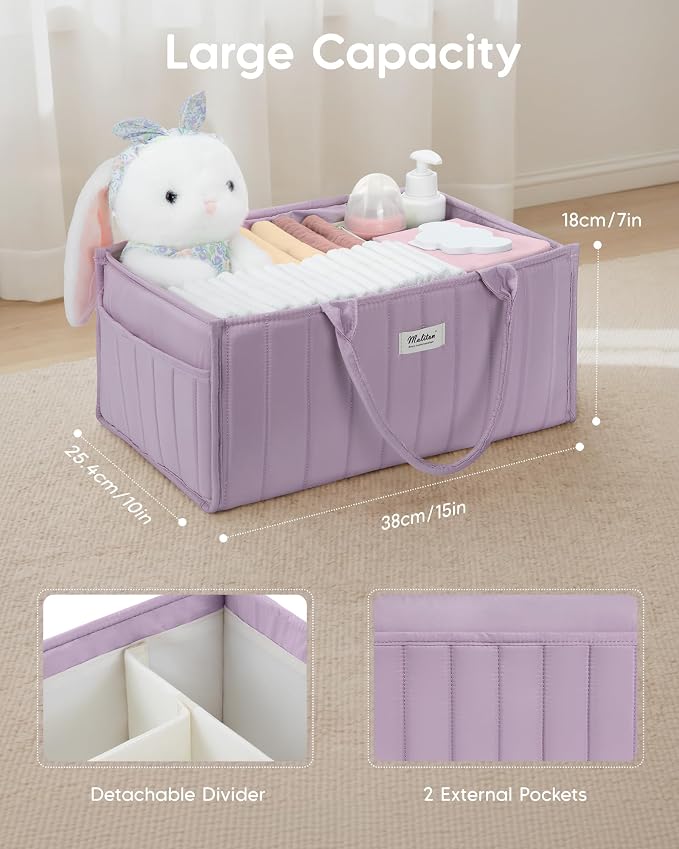 Maliton Baby Diaper Caddy Organizer - Image 3