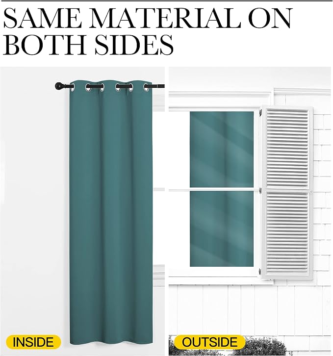 NICETOWN Insulated Curtains Blackout Draperies - Image 6