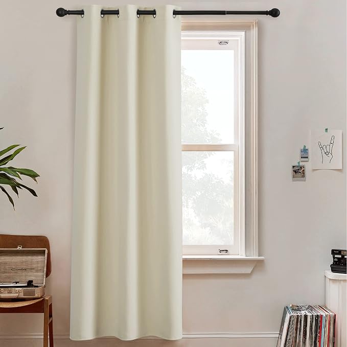 RYB HOME Blackout Curtains 108 inches Long Portable Full Privacy Curtains | by RYBHOME