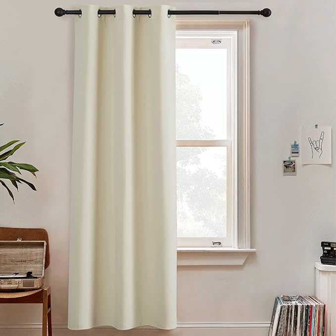 RYB HOME Room Divider Curtain for Patio Sliding Glass Door Office Space | by RYBHOME