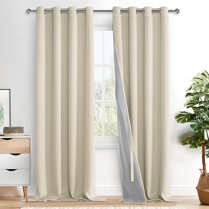 XWZO 100% Blackout Curtains by XWZO
