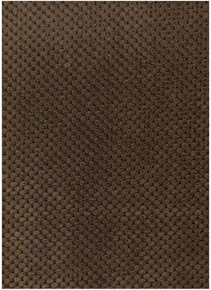 BOWERY HILL Full Fabric Futon in Marmont Brown Mocha-Frame Not Included