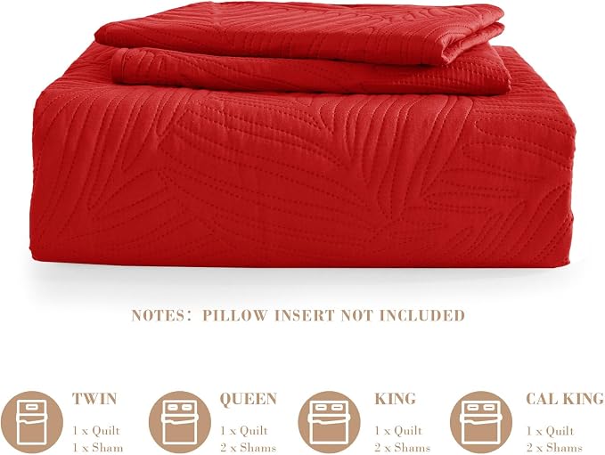 Exclusivo Mezcla 2-Piece Twin Quilt Bedding Set, Soft Microfiber Bedspreads | - Image 6
