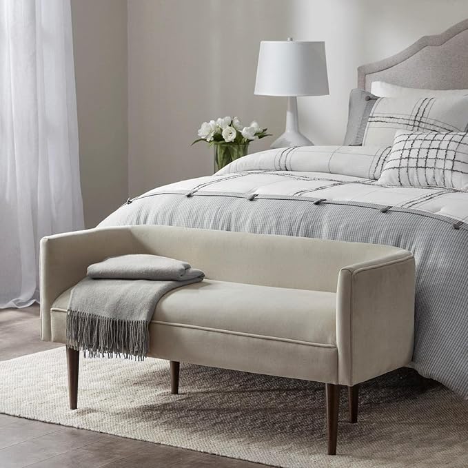 Madison Park Farrah Entryway Accent Bench - Image 2
