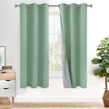 XWZO 100% Blackout Curtains 2 Panels by XWZO