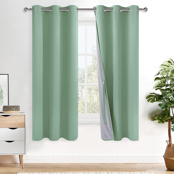 XWZO 100% Blackout Curtains by XWZO