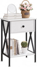 VECELO Nightstand, Modern Bedside End Table, Night Stand by VECELO
