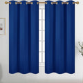 Diraysid Royal Blue Grommet Blackout Curtains by Diraysid%2C+refresh+your+life